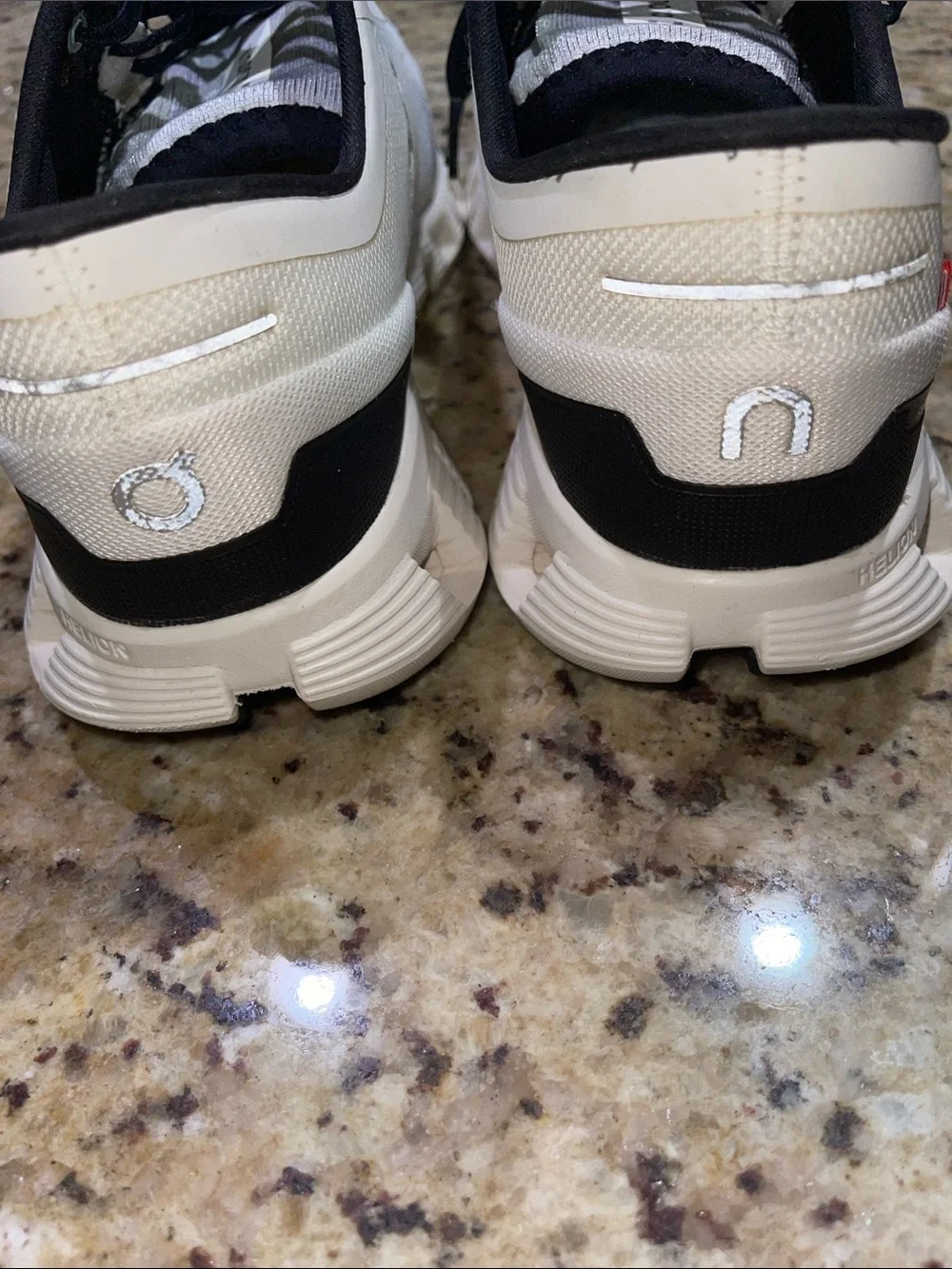 On Running Cloud White/Black Running Shoes